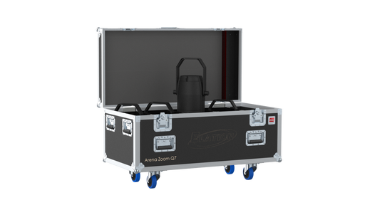 Santosom Projector Flight Case, 8x Elation Arena Zoom Q7