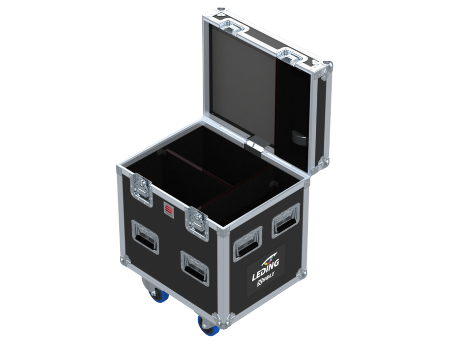 Santosom Projector Flight case, 2x Leding X-Bolt