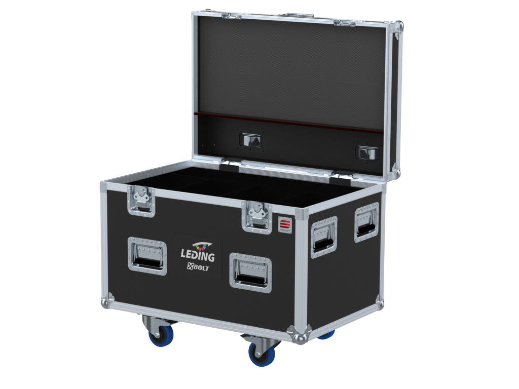 Santosom Projector Flight case PRO, 4x Leding X-Bolt