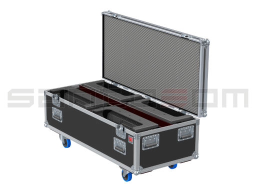 Santosom Projector Flight Case, 4x ProLights Solar