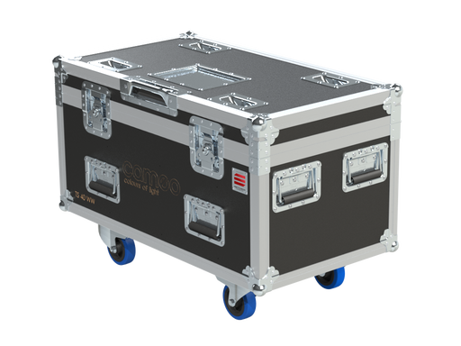 Santosom Projector Flight Case, 6x Cameo TS40WW+ Access., foldable clam