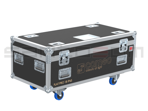 Santosom Projector Flight Case Pro, 6x Cameo Flat Pro18IP65 + Access.