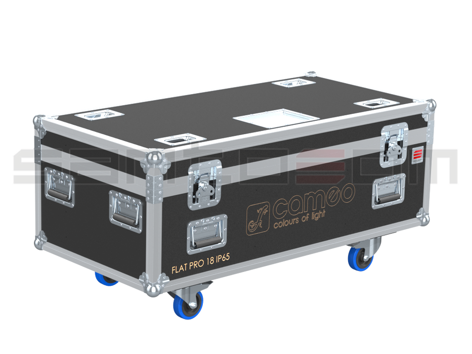 Santosom Projector Flight Case Pro, 6x Cameo Flat Pro18IP65 + Access.