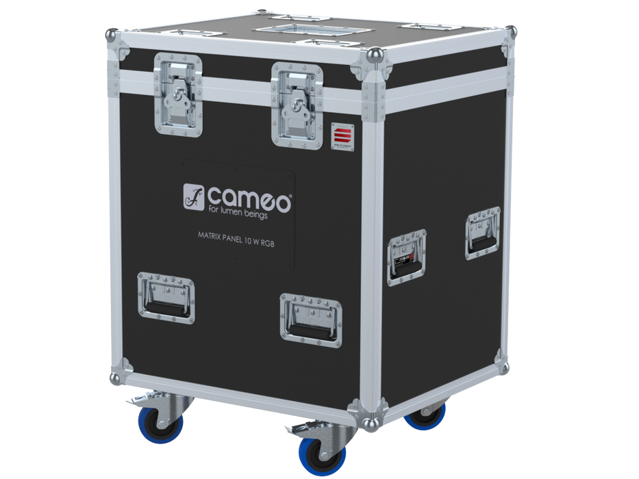 Santosom Projector Flight Case Pro, 4x Cameo Matrix Panel 10W RGB