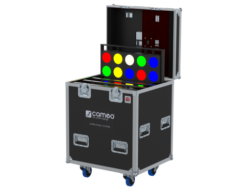 Santosom Projector Flight Case Pro, 4x Cameo Matrix Panel 10W RGB