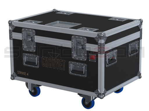 Santosom Projector Flight Case PRO, 4x Chauvet Strike4
