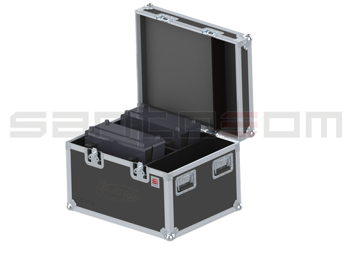Santosom Projector Flight case, 2x ELATION Paladin
