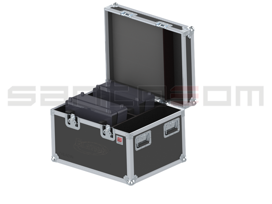 Santosom Projector Flight case, 2x ELATION Paladin
