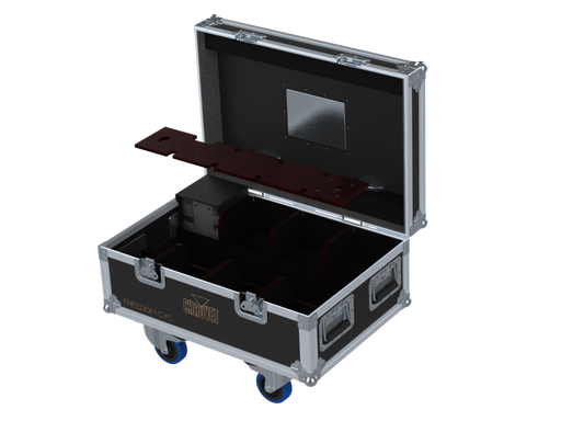 Santosom Projector Flight case PRO, 8x Chauvet Freedom CYC