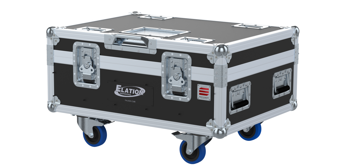 Santosom Projector Flight case PRO, 8x ELATION PALADIN Cube