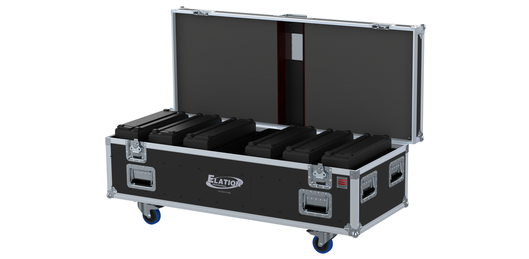 Santosom Projector Flight case PRO, 6x ELATION PALADIN Panel