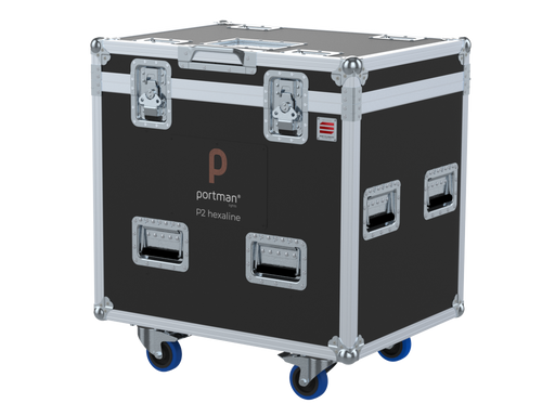 SANTOSOM Projector Flight case PRO, 2x Portman P2 Hexaline / EVO