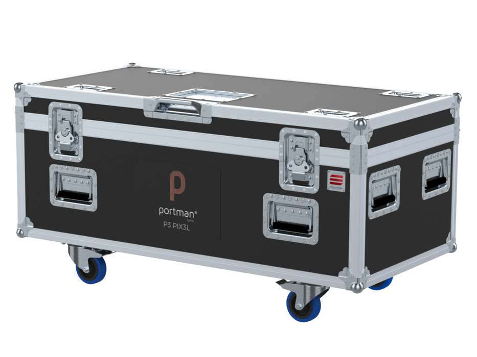 SANTOSOM Projector Flight case PRO, 4x Portman P3 PIX3L