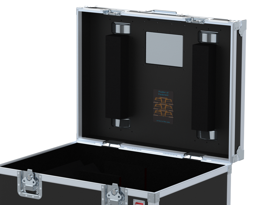 Santosom Projector Flight case PRO, 3x Portman Mantis