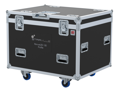 Santosom Projector Flight case PRO, 6x Stairville RevueLED 150 Profile