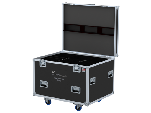 Santosom Projector Flight case PRO, 6x Stairville RevueLED 150 Profile