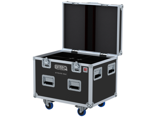 SANTOSOM Projector FC PRO, 4x Briteq BT-THEATRE 100MZ/200TW (Clamps on)