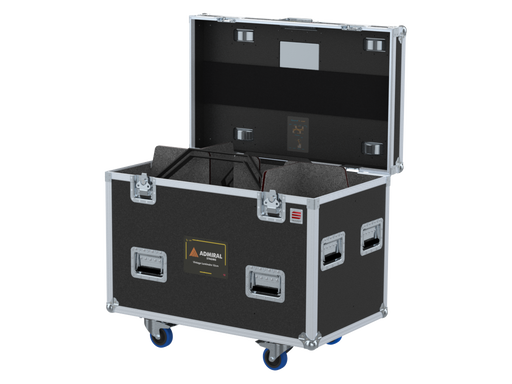 SANTOSOM Projector Flight case PRO, 2x Admiral Vintage Luminaire 53cm