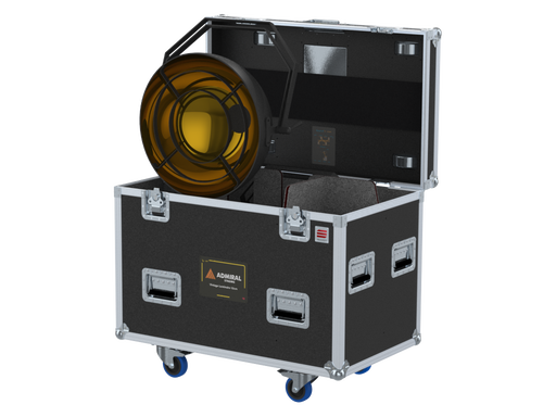 SANTOSOM Projector Flight case PRO, 2x Admiral Vintage Luminaire 53cm