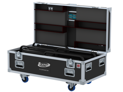 Santosom Projector FC PRO, 4x ELATION TVL SOFTLIGHT DW + Acess.