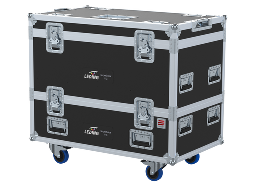 Santosom Flight case PRO-2M, 12x Leding SuperSolar v.3