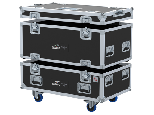 Santosom Flight case PRO-2M, 12x Leding SuperSolar v.3