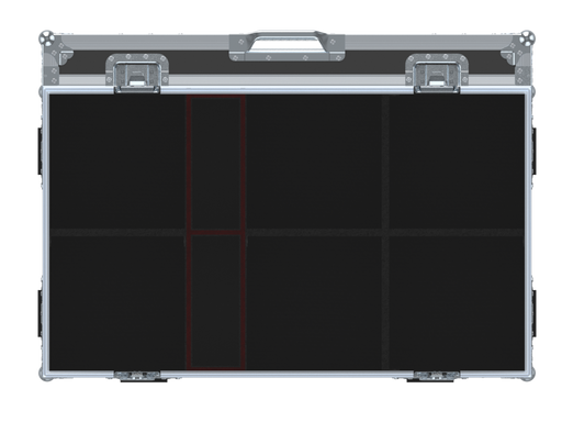 Santosom Projector Flight case PRO, 6x ETC Source Four Zoom 15º-30º (clamps on)