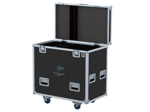 Santosom Projector Flight case PRO, 6x ETC Source Four Zoom 25º-50º (clamps on)