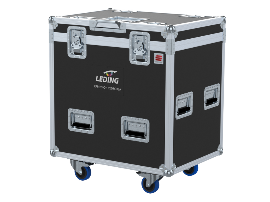 Santosom Projector Flight Case PRO, 4x Leding XPRESSION 250 RGBLA