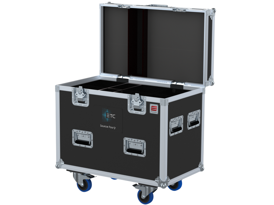 Santosom Flight case PRO-3, 6x ETC Source Four jr + access.