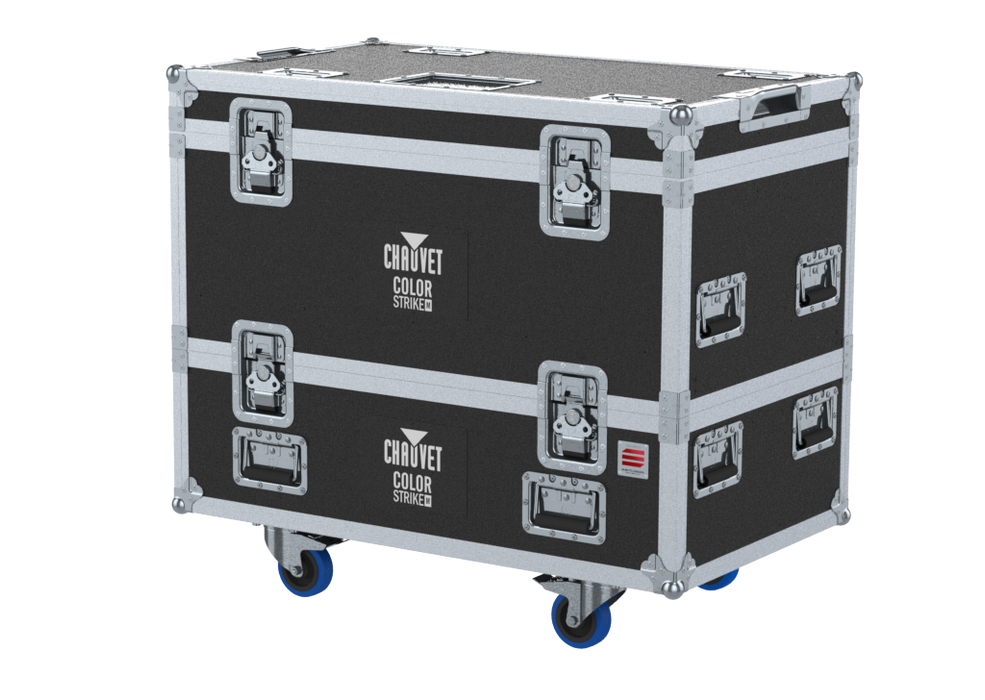 SANTOSOM Extension Flight case PRO-2M, 4x Chauvet Color STRIKE M