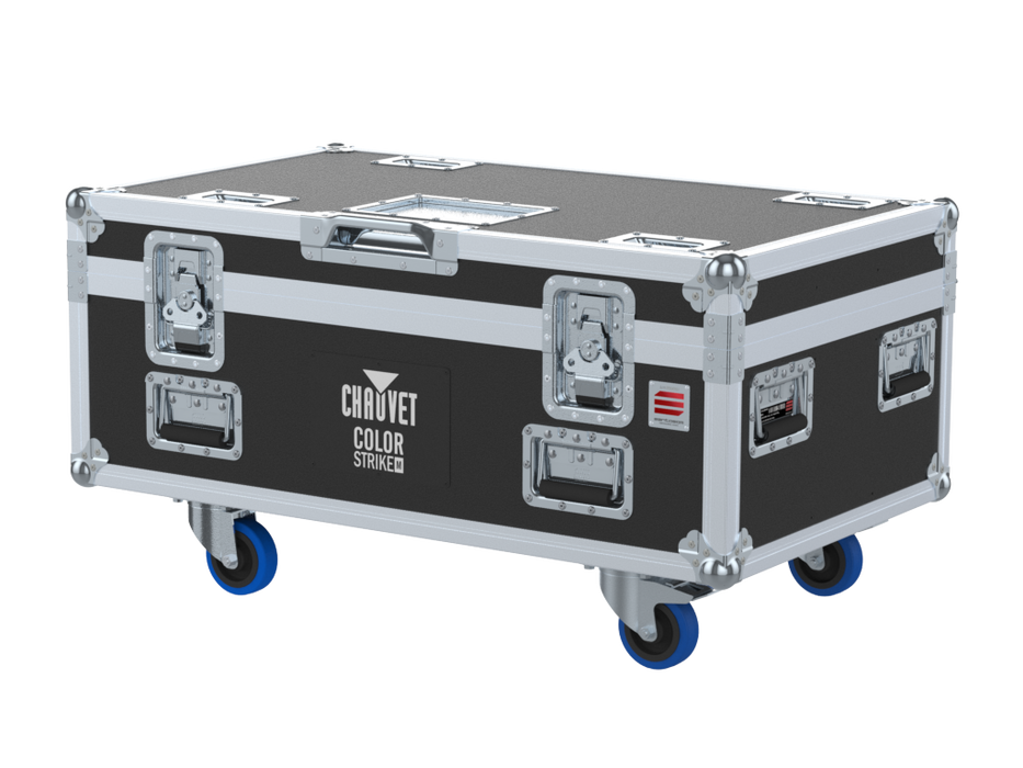 Santosom Flight case PRO-W, 4x Chauvet Color STRIKE M
