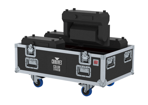 Santosom Flight case PRO-2M, 4x Chauvet Color STRIKE M