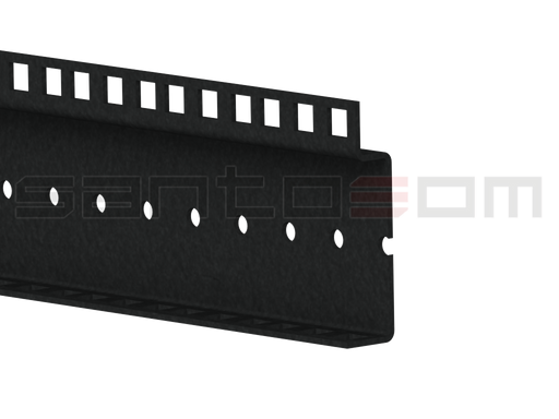 Adam Hall Hardware Heavy Duty Double Rack Strip 44U