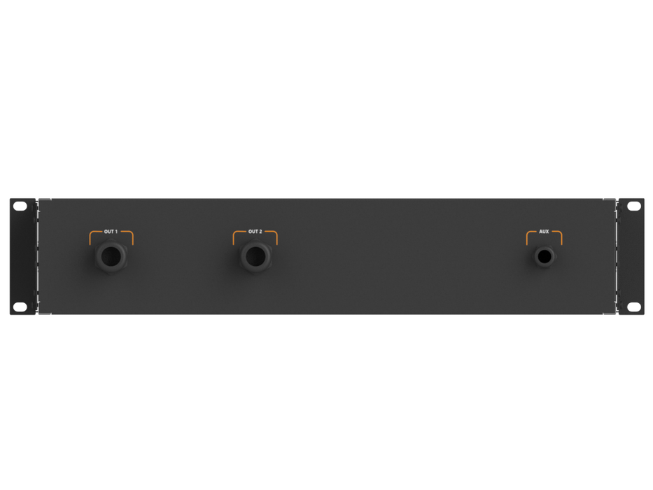 SANTOSOM 19" Rack Power Distro, 32A 5P IN/ 2 OUT Bucim + Shuko