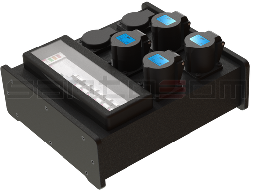 Santosom   SUB-BOX, CEE 3/16 - CEE 3/16, 2x Schuko
