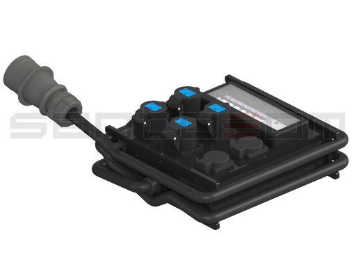 Santosom   SUB-BOX, CEE 5/32 - CEE 3/16, 2x Schuko