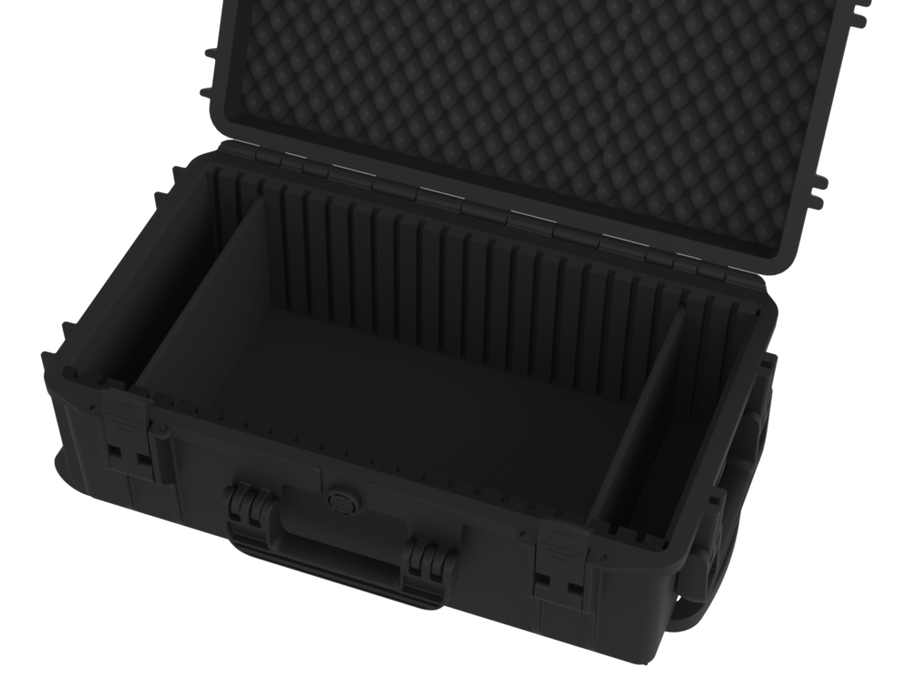 PLASTIC CASES WATERPROOF CASE Plastic Case PX-1, 220 Series, V.520, Partitions 250