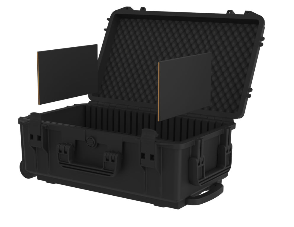 PLASTIC CASES WATERPROOF CASE Plastic Case PX-1, 220 Series, V.520, Partitions 250