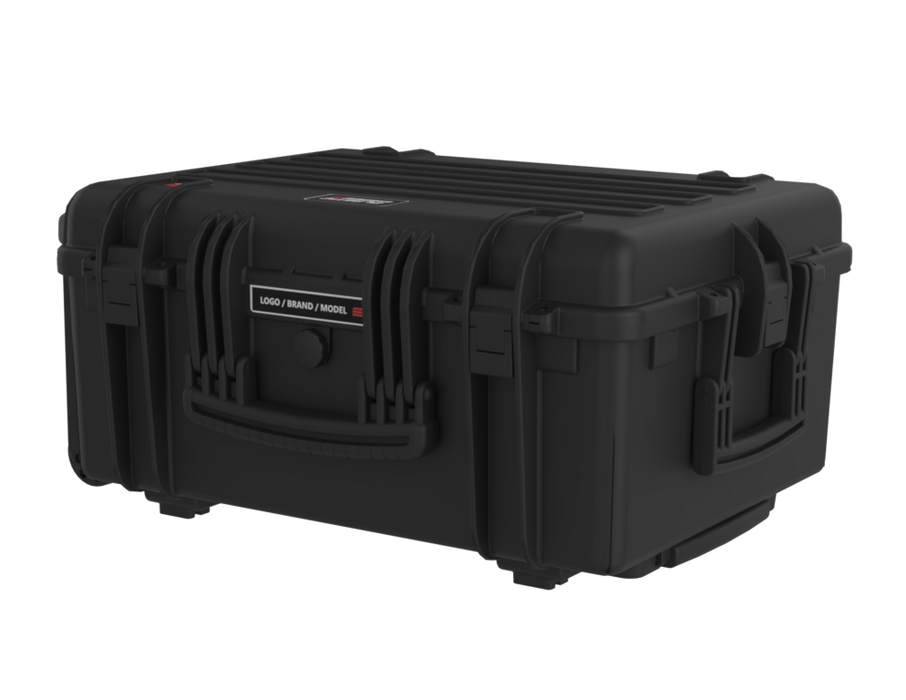 PLASTIC CASES WATERPROOF CASE Plastic case LW (538x405x250+190-60 53lt) with wheels