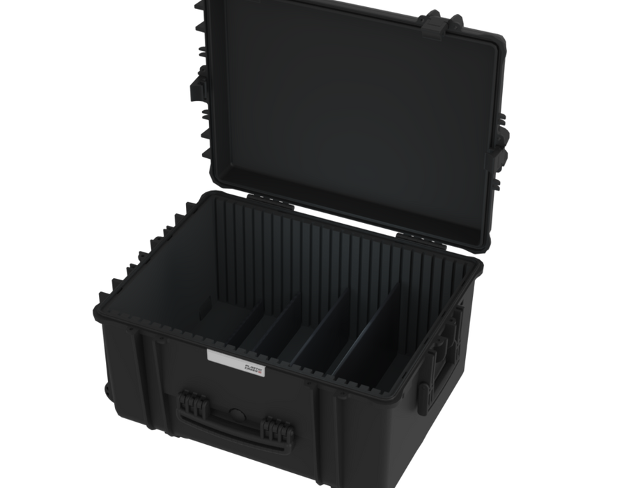 PLASTIC CASES WATERPROOF CASE Plastic Case PX-2, 370 Series, V.670, Dividing Foam Wall 400