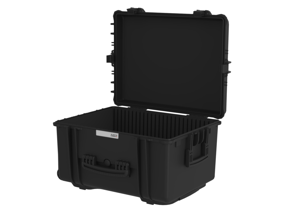 PLASTIC CASES WATERPROOF CASE Plastic Case PX-2, 370 Series, V.670, Dividing Foam Wall 400