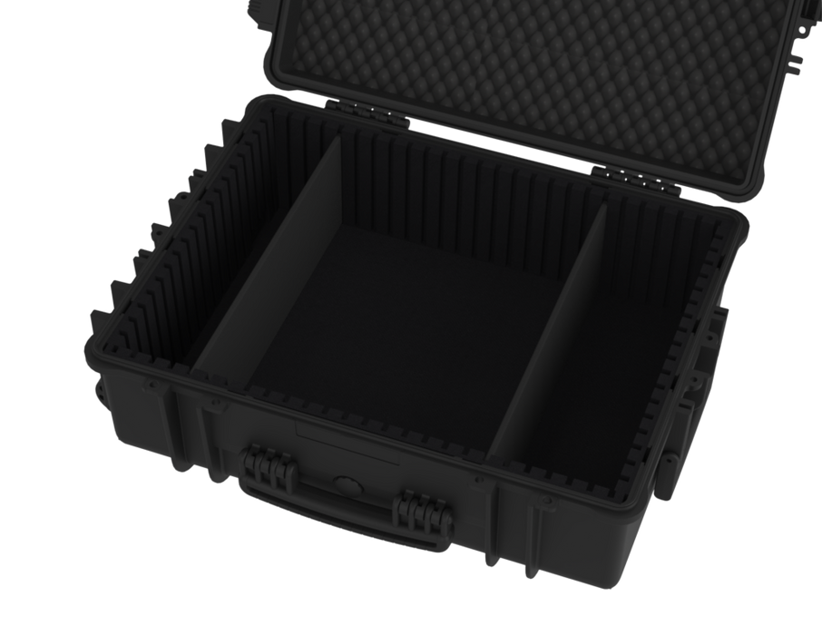 PLASTIC CASES WATERPROOF CASE Plastic Case PX-2, 260 Series, V.580, Partitions 400