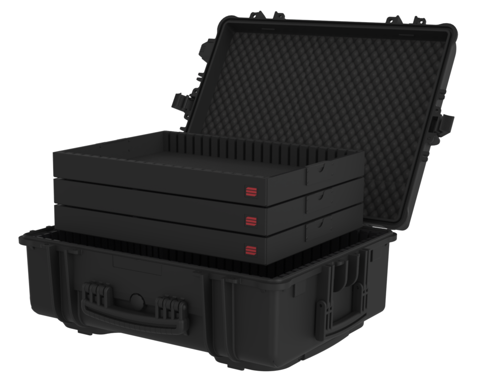 PLASTIC CASES WATERPROOF CASE Plastic Case PX-2, 260 Series, V.580, Trays 400
