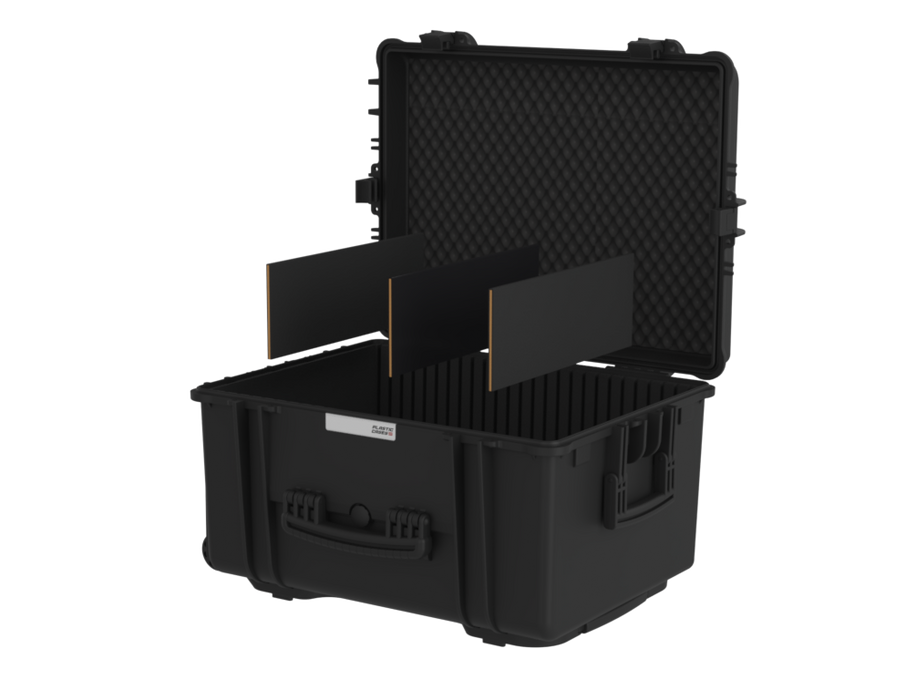 PLASTIC CASES WATERPROOF CASE Plastic Case PX-2, 370 Series, V.670, Partitions 400
