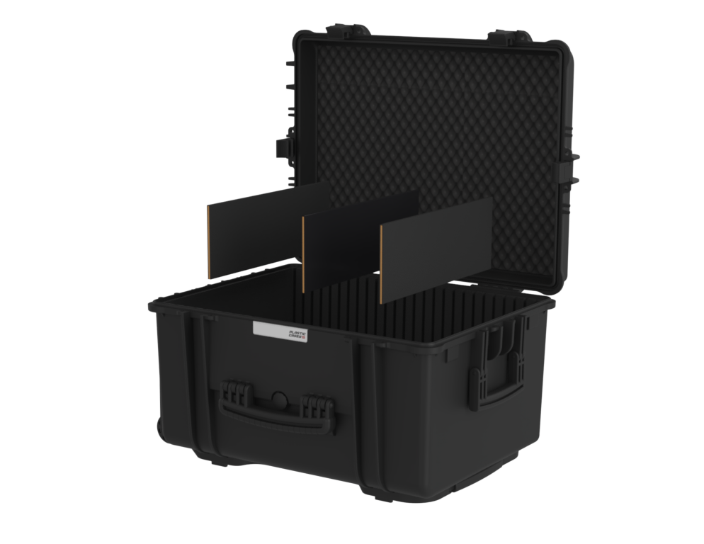 PLASTIC CASES WATERPROOF CASE Plastic Case PX-2, 370 Series, V.670, Partitions 400