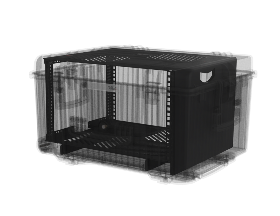 Plastic Case PX-2, 370 Series, V.670, Rack 400
