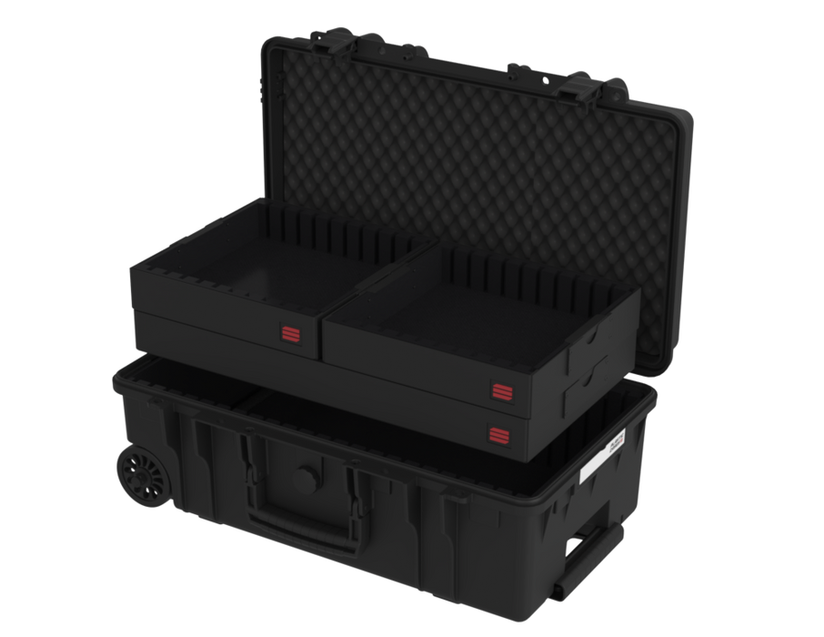 PLASTIC CASES WATERPROOF CASE Plastic Case PX-2L, 220 LW Series, V.520, Trays 250