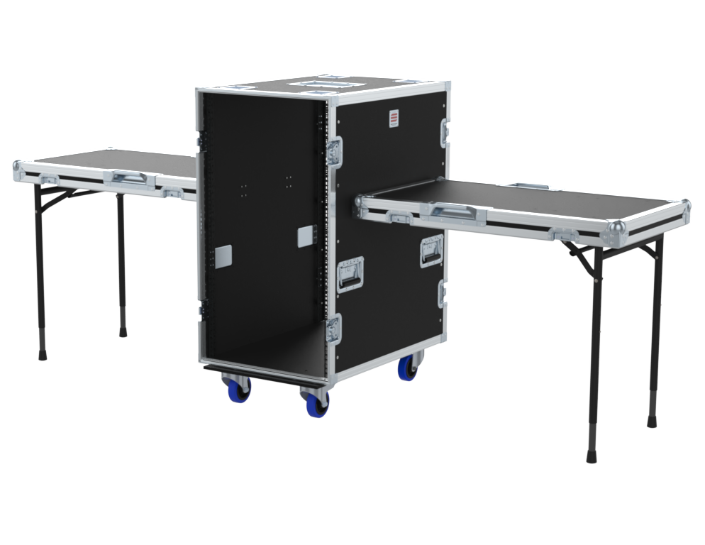 Santosom 2C Rack, 20U 688-BRR (double table legs)