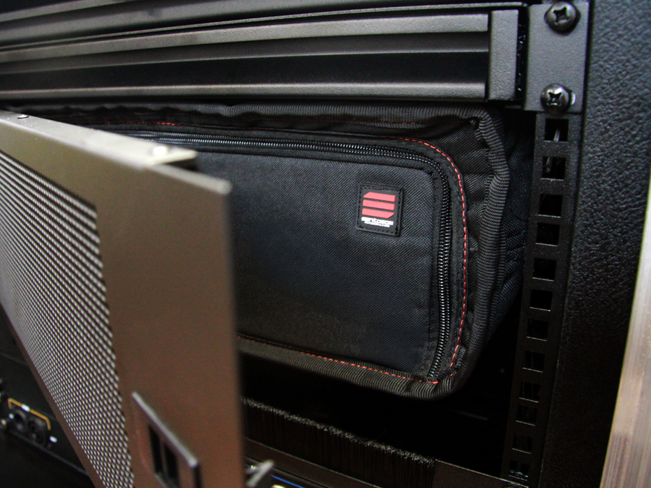 SANTOSOM Bolsa para raíl de rack, 2Ux110